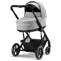 Детская коляска Cybex Balios S Lux 2023г 3 в 1, Lava Grey (+дождевик)
