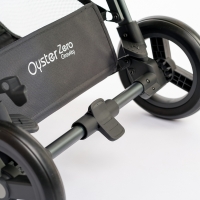 Детская прогулочная коляска Oyster Zero Gravity, MUSTARD, накидка на ножки + дождевик