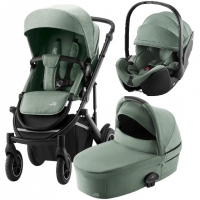 Детская коляска 3 в 1 Britax Roemer Smile 4 + Baby-Safe 5Z, Jade Green